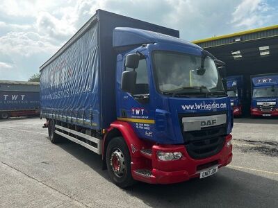 2017 DAF LF260 4x2 Curtainside Rigid