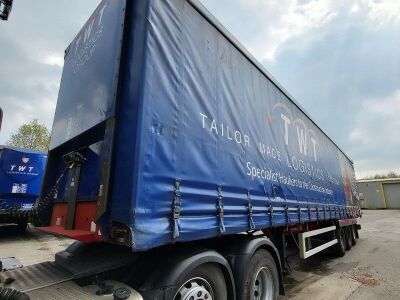 2010 Montracon Curtainsider Triaxle Trailer