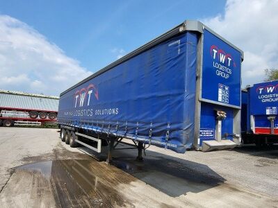 2016 Cartwright Curtainsider Triaxle Trailer