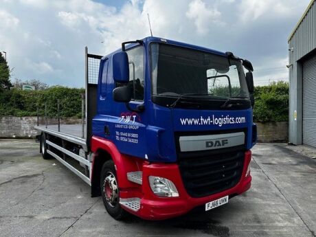 2016 DAF CF220 Low Sleeper Cab 4x2 Flatbed Rigid