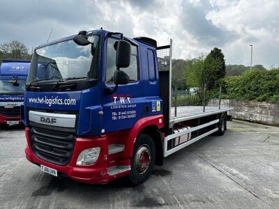 2016 DAF CF220 Low Sleeper Cab 4x2 Flatbed Rigid - 3