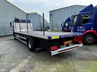 2016 DAF CF220 Low Sleeper Cab 4x2 Flatbed Rigid - 4