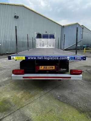 2016 DAF CF220 Low Sleeper Cab 4x2 Flatbed Rigid - 5
