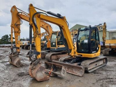 2014 JCB 8085 ZTS Eco Mini Digger