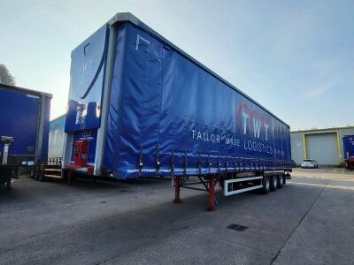 2019 Tiger Curtainsider Triaxle Trailer