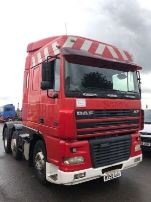 2005 DAF XF95 430 6x2 Midlift Tractor Unit