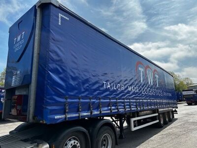 2019 Tiger Curtainside Triaxle Trailer