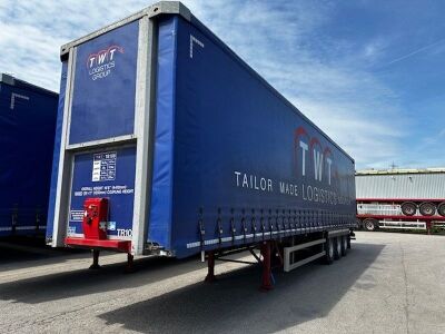 2022 Tiger Curtainside Triaxle Trailer