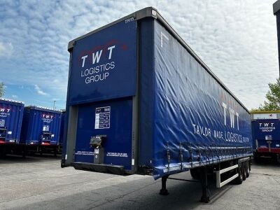 2018 Cartwright Curtainsider Triaxle Trailer