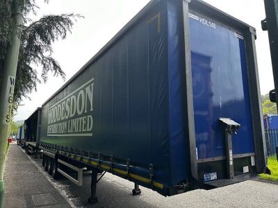 2017 Montracon Curtainside Triaxle Trailer