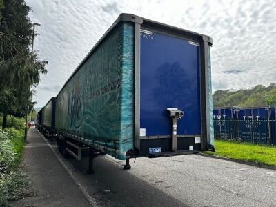 2014 Montracon Curtainside Triaxle Trailer