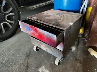 Workshop Storage Drawers On Wheels