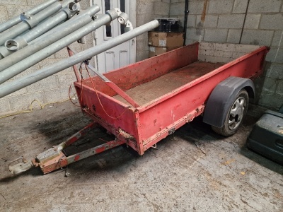 Single Axle Drawbar Trailer 