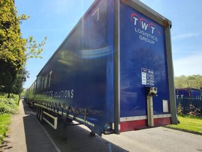 2016  Lawrence David Curtainsider Triaxle Trailer