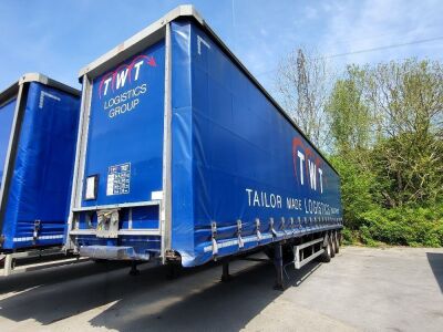 2012 Lawrence David Curtainsider Triaxle Trailer