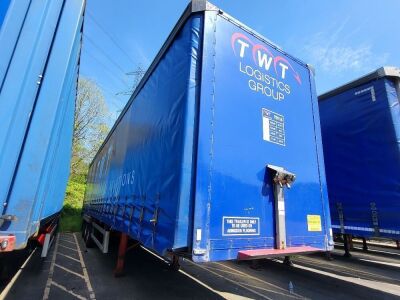 2009 Montracon Curtainsider Triaxle Trailer