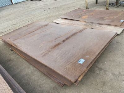 6 x Steel Plates