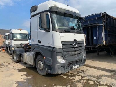 2018 Mercedes Actros 2446 6x2 Mini Midlift Tractor Unit