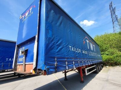 2010 Montracon Curtainsider Triaxle Trailer