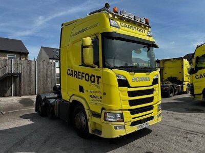 2018 Scania R450 6x2 Mini Mid Lift Tractor Unit