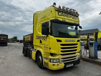 2017 Scania R450 6x2 Mini Mid Lift Tractor Unit