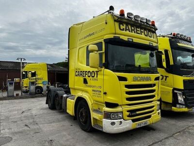 2017 Scania R450 6x2 Mini Mid Lift Tractor Unit