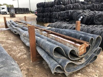 2 of 8m x 16.5m Demolition Mats 