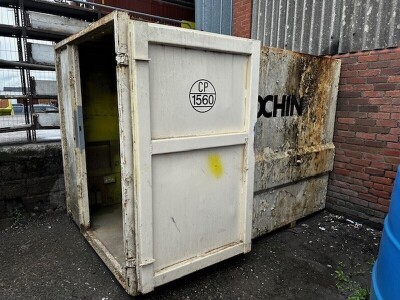 Approx 6x10ft Container With Door