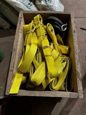 Box of Sheet Straps & Leads