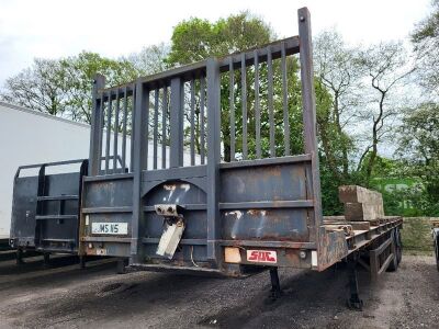 2003 SDC Triaxle Flat Trailer