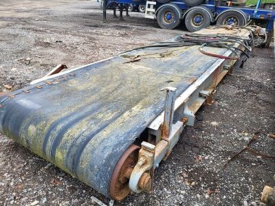 Hydraulic 27ft x 4ft Conveyor Belt