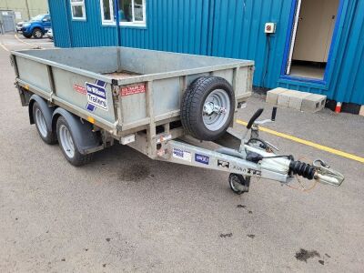 2007 Ifor Williams 9x5 5ft Tandem Axle Plant Trailer