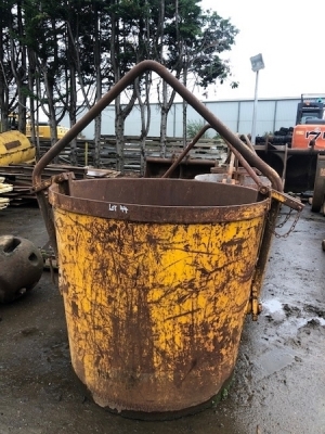 Crane Concrete Hopper 