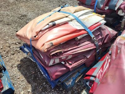 Pallet of Trailer Curtains