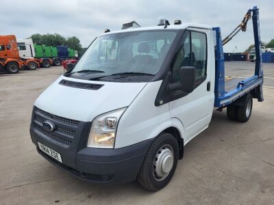 2014 Ford Transit 350 4x2 Skip Loader