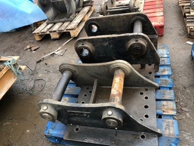 2 x Attachment 80 mm Pins Brackets