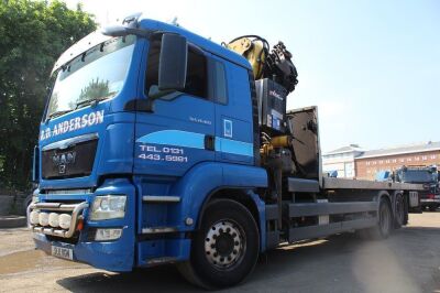 2011 MAN TGS26.400 6x2 Crane Flat