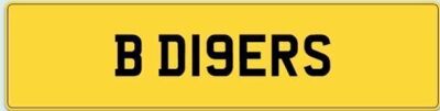 Personalised Number Plate: B D19ERS