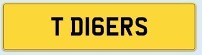 Personalised Number Plate: T D16ERS