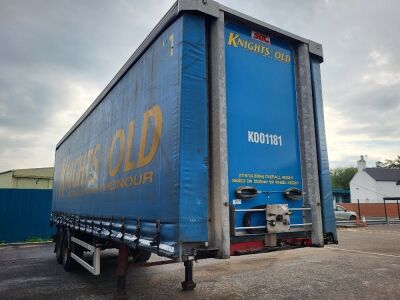 2011 SDC Tandem Axle Urban Curtainside Trailer