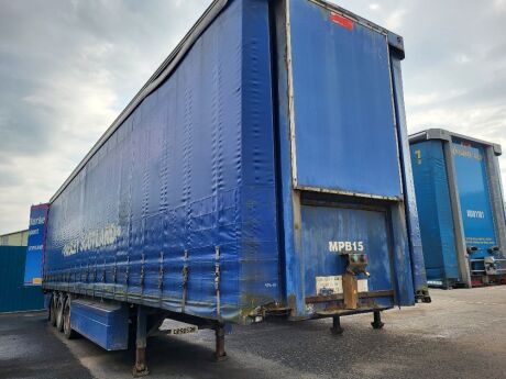 2008 SDC Triaxle Curtainside Trailer