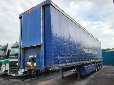 2008 SDC Triaxle Curtainside Trailer - 2