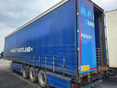 2008 SDC Triaxle Curtainside Trailer - 3