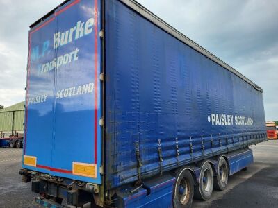 2008 SDC Triaxle Curtainside Trailer - 4