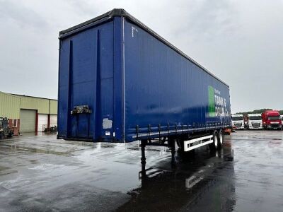 2000 Van Hool Tandem Axle Curtainside Trailer