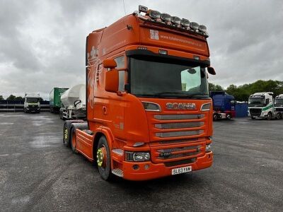 2013 Scania R620 V8 6x2 Rear Lift Tractor Unit