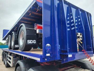 2024 New & Unused SDC 10.6m Triaxle Bolster Flat Trailer - 4