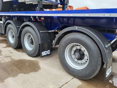 2024 New & Unused SDC 10.6m Triaxle Bolster Flat Trailer - 5