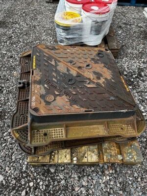 2 x Man Hole Covers - 2
