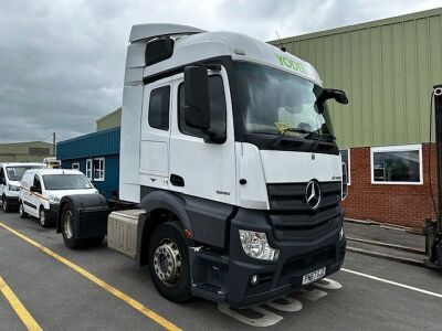 2017 Mercedes Actros 1846 4x2 Tractor Unit